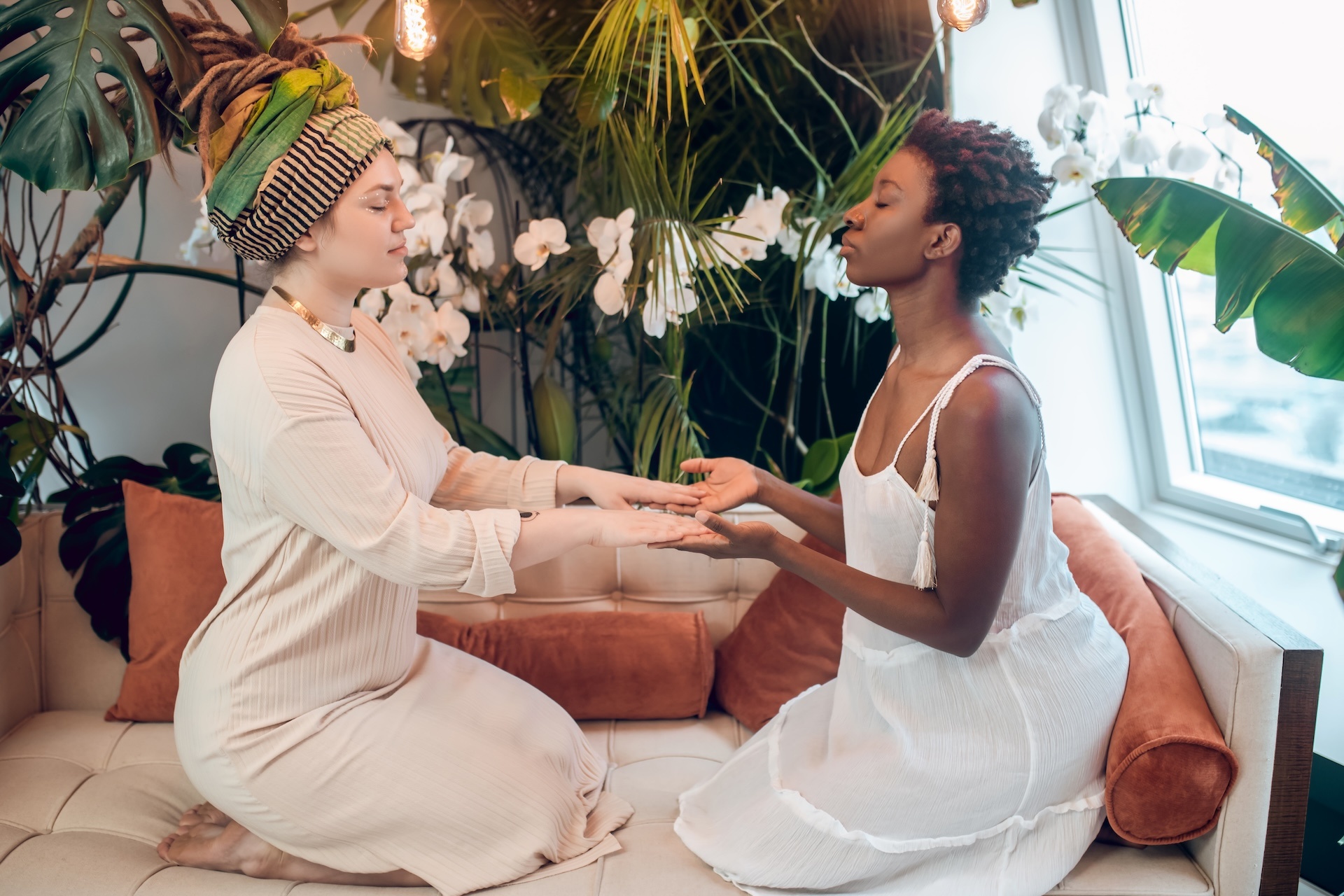 emotionally-burned-dark-skinned-woman-having-a-healing-session